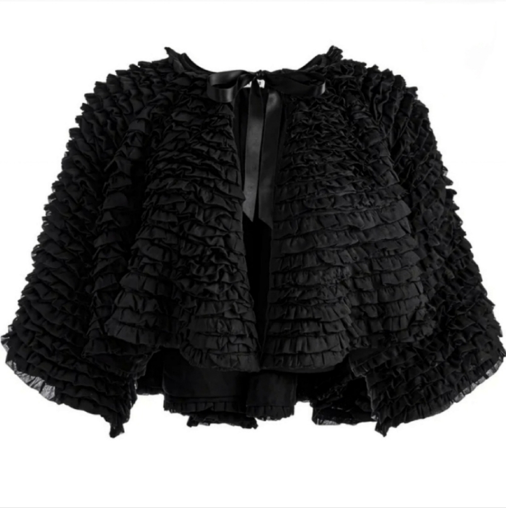 ALICE + OLIVIA Ruffle Jacket - Picture 2 of 7